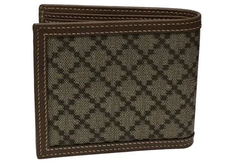 gucci hilary lux bifold wallet diamante beige/black|Gucci leather shoulder bag.